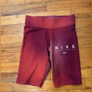 Nike Ombré Athletic Shorts XS